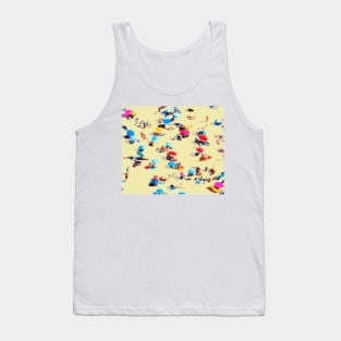 Sunny beach pattern Tank Top